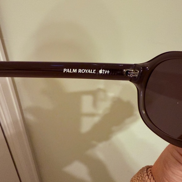 Caddis Sunglasses with Palm Royale branding